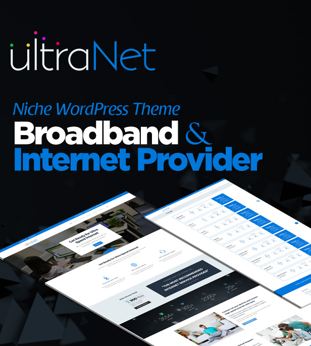 UltraNet - Broadband & Internet Service Providers WordPress Theme - 5